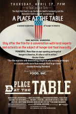 Soil to Soul presents: Food Justice Film, A Place at the Table, and Panel Discussion