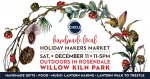 The Holistic Health Community in collaboration with the Circle Creative Collective is providing holistic healthcare at the Holiday Maker’s Market