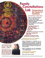 Family Constellations Lab: Connecting to the Source of Creativity with facilitator Jadina Lilien