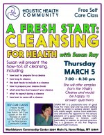 A Fresh Start: Cleansing for Health with Susan Ray