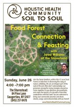 FOOD FOREST CONNECTION AND FEASTING WITH JARED WILLIAMS AT THE SHARESTEAD
