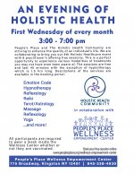 An Evening of Holistic Health @ People's Place