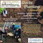 SOIL TO SOUL presents: Garlic Planting Celebration at Clove Calley Community Farm