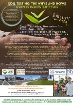 SOIL TO SOUL PRESENTS: Soil Testing: The Whys and Hows & Steps to Building Healthy Soil