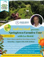SOIL TO SOUL presents: Springtown Farmden Tour with Lee Reich